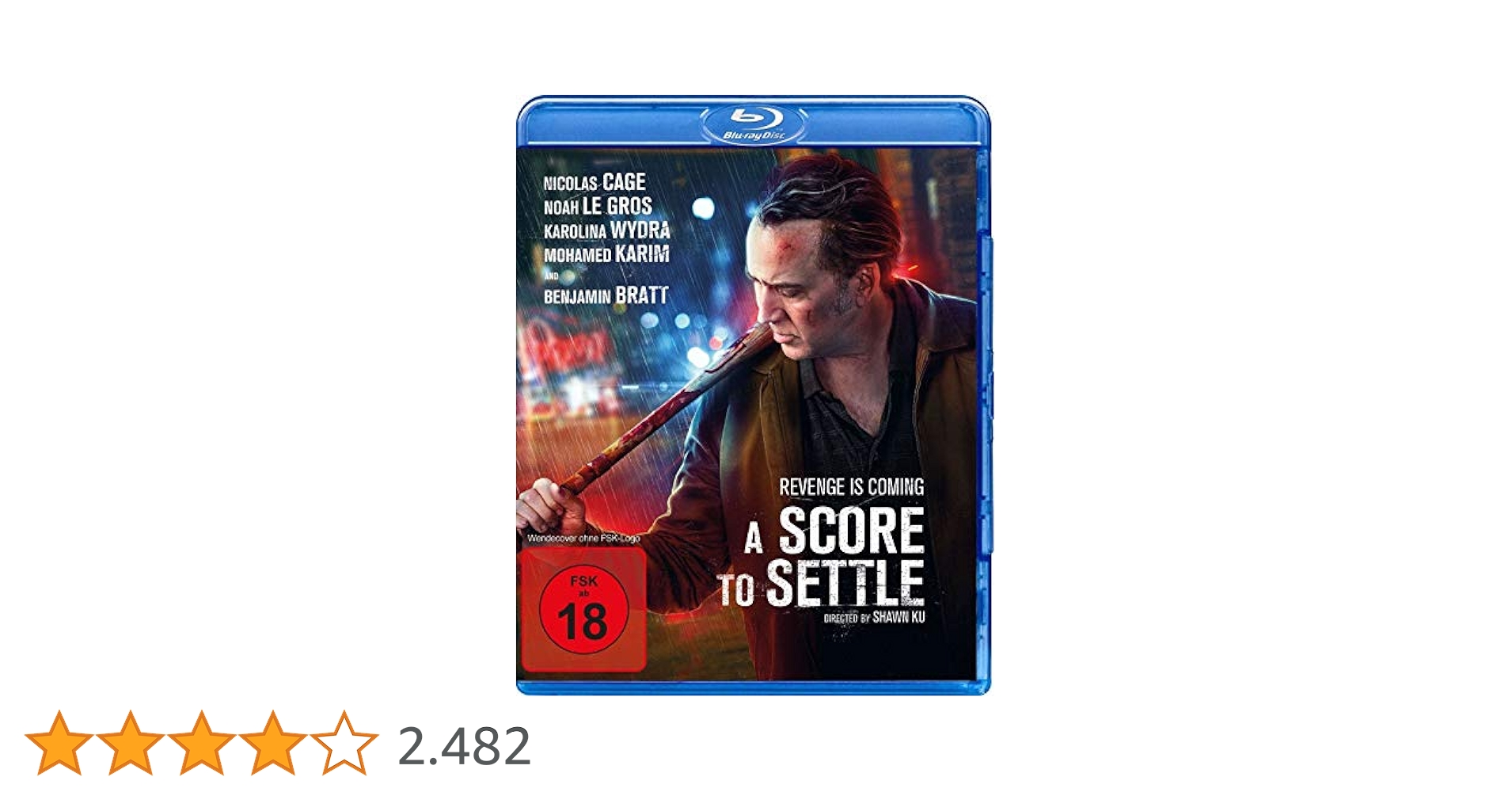 A Score to Settle [Blu-ray]: Amazon.de: Cage, Nicolas, Bratt